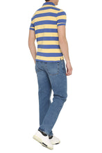 Load image into Gallery viewer, Striped cotton-piqué polo shirt
