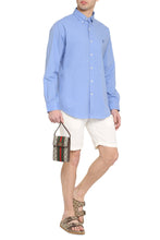 Load image into Gallery viewer, Button-down collar cotton shirt
