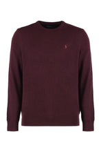 Load image into Gallery viewer, Crew-neck wool sweater
