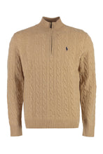 Load image into Gallery viewer, Wool and cachemire turtleneck pullover
