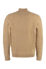 Load image into Gallery viewer, Wool and cachemire turtleneck pullover
