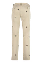 Carica l'immagine nel visualizzatore di Gallery, Pantaloni slim fit in cotone stretch
