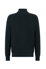 Load image into Gallery viewer, Cotton pique sweatshirt with zip
