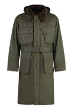 Carica l'immagine nel visualizzatore di Gallery, Parka Oilcloth con cappuccio
