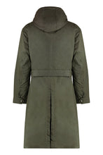 Carica l'immagine nel visualizzatore di Gallery, Parka Oilcloth con cappuccio
