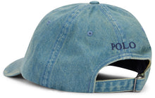 Carica l'immagine nel visualizzatore di Gallery, Cappellino in denim con logo
