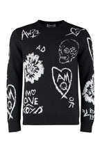 Carica l'immagine nel visualizzatore di Gallery, Maglione con motivo Tree Graffiti in lana

