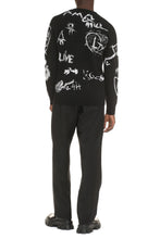 Carica l'immagine nel visualizzatore di Gallery, Maglione con motivo Tree Graffiti in lana
