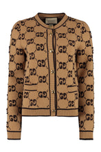 Carica l'immagine nel visualizzatore di Gallery, Cardigan in maglia jacquard
