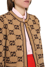 Carica l'immagine nel visualizzatore di Gallery, Cardigan in maglia jacquard
