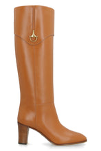 Load image into Gallery viewer, Leather knee-boots
