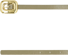 Load image into Gallery viewer, Chain Link leather belt
