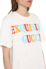 Carica l'immagine nel visualizzatore di Gallery, T-shirt in cotone con stampa
