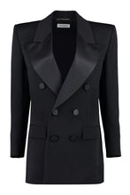 Load image into Gallery viewer, Double-breasted virgin wool jacket
