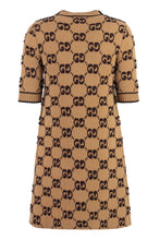 Carica l&#39;immagine nel visualizzatore di Gallery, Abito in maglia motivo jacquard
