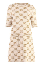Load image into Gallery viewer, Jacquard knit mini-dress
