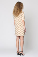 Load image into Gallery viewer, Jacquard knit mini-dress
