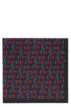 Load image into Gallery viewer, YSL printed silk-twill shawl
