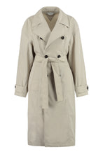 Carica l'immagine nel visualizzatore di Gallery, Trench coat doppiopetto
