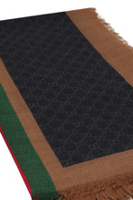 Carica l'immagine nel visualizzatore di Gallery, Sciarpa in lana jacquard con logo
