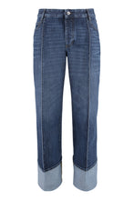 Carica l'immagine nel visualizzatore di Gallery, Cropped jeans regular-fit
