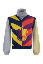Carica l'immagine nel visualizzatore di Gallery, Pullover jacquard in lana
