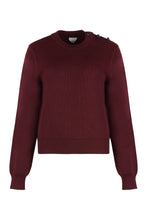 Load image into Gallery viewer, Crew-neck wool sweater
