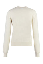 Load image into Gallery viewer, Crew-neck wool sweater
