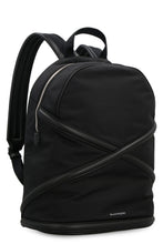 Carica l'immagine nel visualizzatore di Gallery, Zaino Harness in nylon con dettagli in pelle
