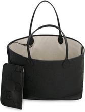 Carica l'immagine nel visualizzatore di Gallery, Borsa shopping jumbo GG in pelle
