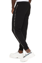 Carica l'immagine nel visualizzatore di Gallery, Pantaloni in felpa con occhielli metallici
