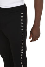 Carica l'immagine nel visualizzatore di Gallery, Pantaloni in felpa con occhielli metallici
