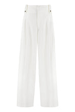 Load image into Gallery viewer, High-waist tapered-fit trousers
