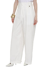 Load image into Gallery viewer, High-waist tapered-fit trousers
