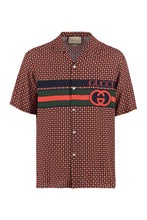 Carica l'immagine nel visualizzatore di Gallery, Camicia stile bowling stampata
