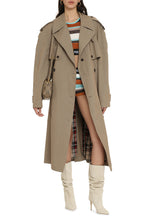 Carica l'immagine nel visualizzatore di Gallery, Trench coat in cotone
