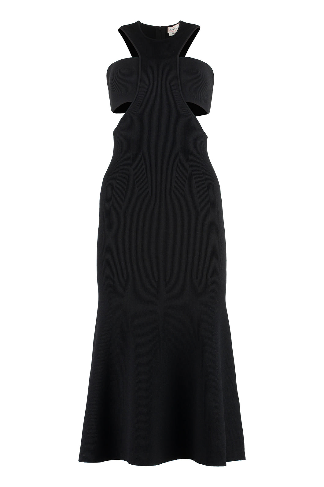 Abito in maglia a costine