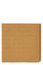 Load image into Gallery viewer, Wool blend jacquard shawl
