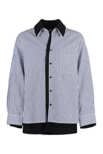 Load image into Gallery viewer, Striped linen-cotton blend shirt
