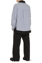 Load image into Gallery viewer, Striped linen-cotton blend shirt
