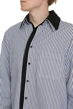 Load image into Gallery viewer, Striped linen-cotton blend shirt
