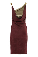 Load image into Gallery viewer, Suede midi-dress
