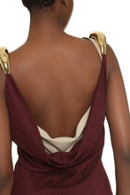 Load image into Gallery viewer, Suede midi-dress
