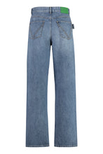 Carica l'immagine nel visualizzatore di Gallery, Jeans straight leg a 5 tasche
