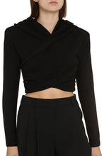 Carica l'immagine nel visualizzatore di Gallery, Crop top a maniche lunghe
