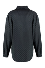 Carica l'immagine nel visualizzatore di Gallery, Blusa in seta con collo foulard
