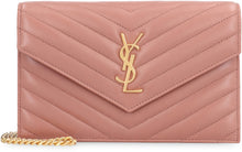 Load image into Gallery viewer, Cassandre Leather wallet on chain
