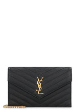 Load image into Gallery viewer, Envelope leather wallet on chain
