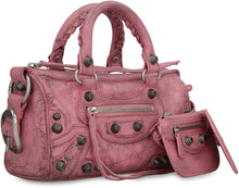 Carica l'immagine nel visualizzatore di Gallery, Borsa Le Cagole Mini Duffle in pelle
