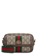 Carica l'immagine nel visualizzatore di Gallery, Mini borsa a tracolla Ophidia in tessuto GG supreme
